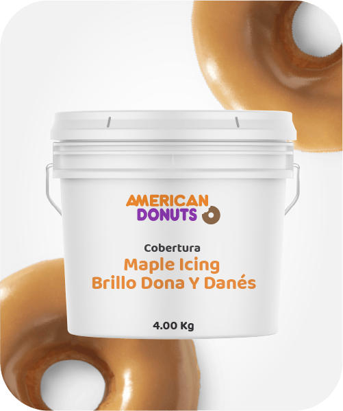 Cobertura Maple Icing Brillo Dona Y Danés 4.00 Kg