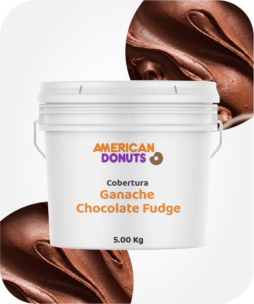 Cobertura Ganache Chocolate Fudge