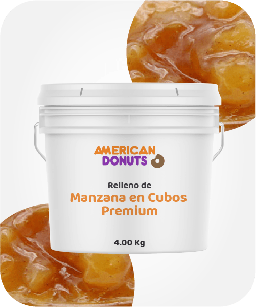 Relleno De Manzana en Cubos Premium